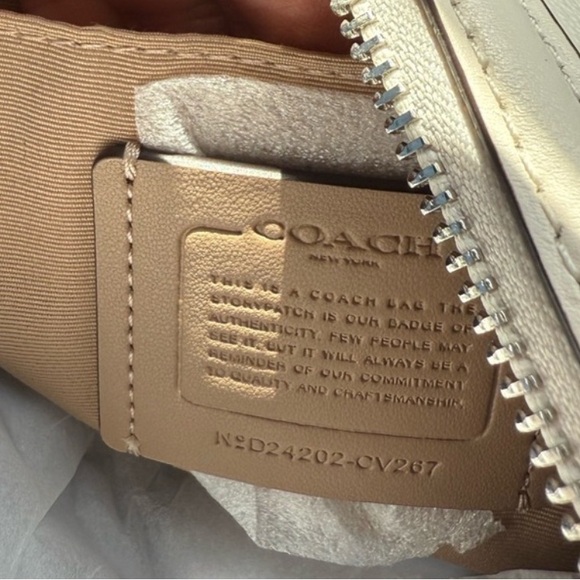 ‼️SOLD‼️Coach Leather Madi Crossbody Bag - Snail - Picture 7 of 9